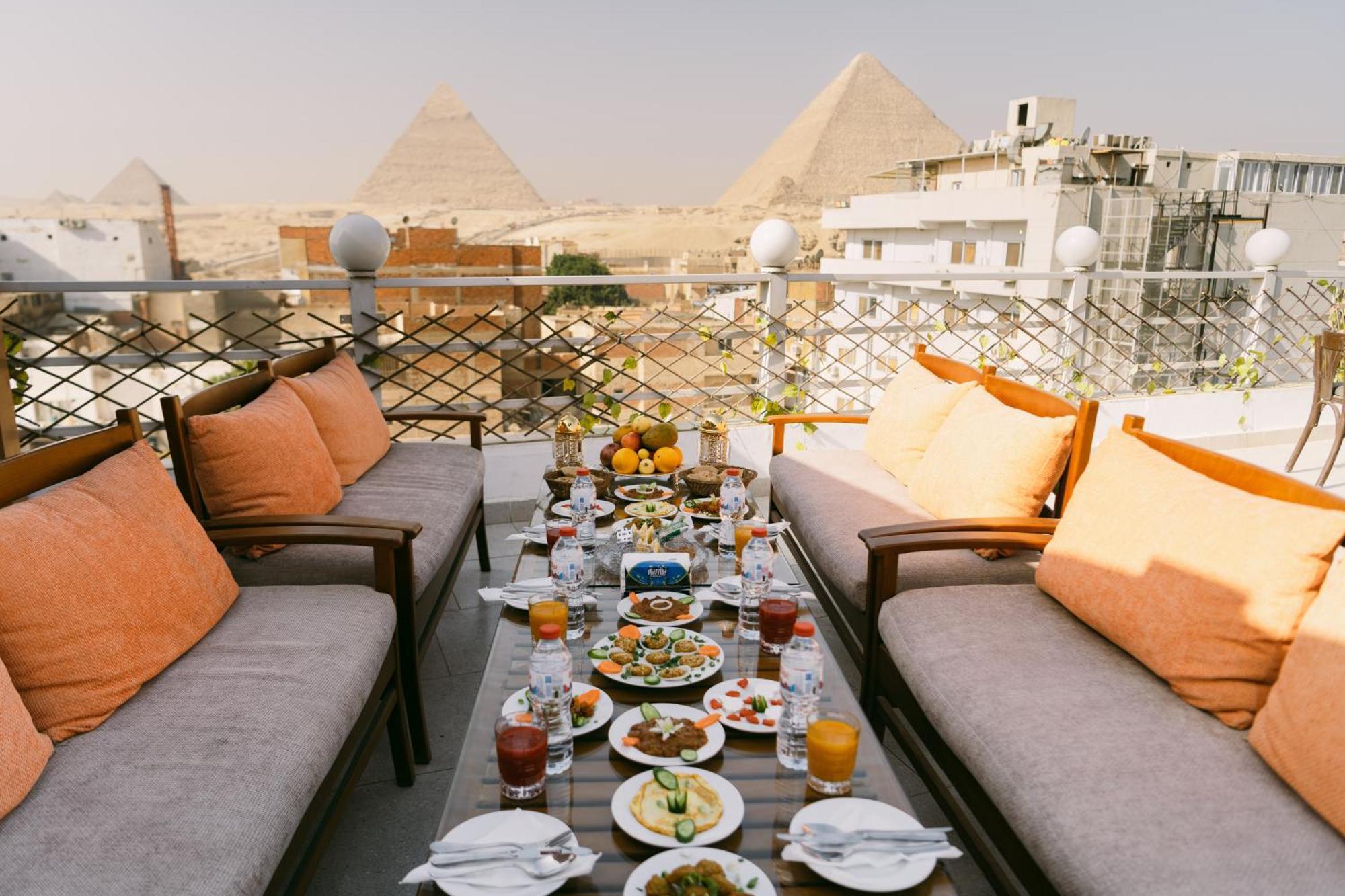 Jimmy Pyramids Hotel Kafrat al Jabal Экстерьер фото