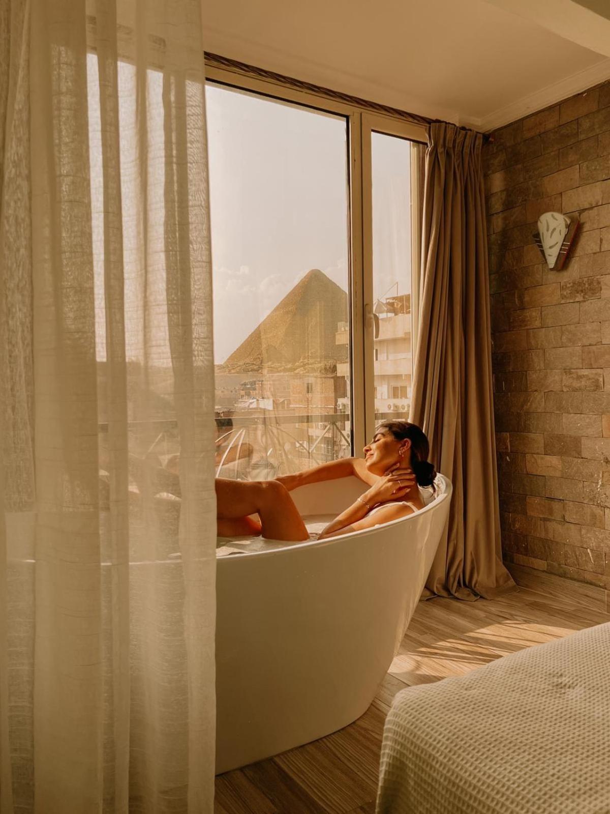 Jimmy Pyramids Hotel Kafrat al Jabal Экстерьер фото