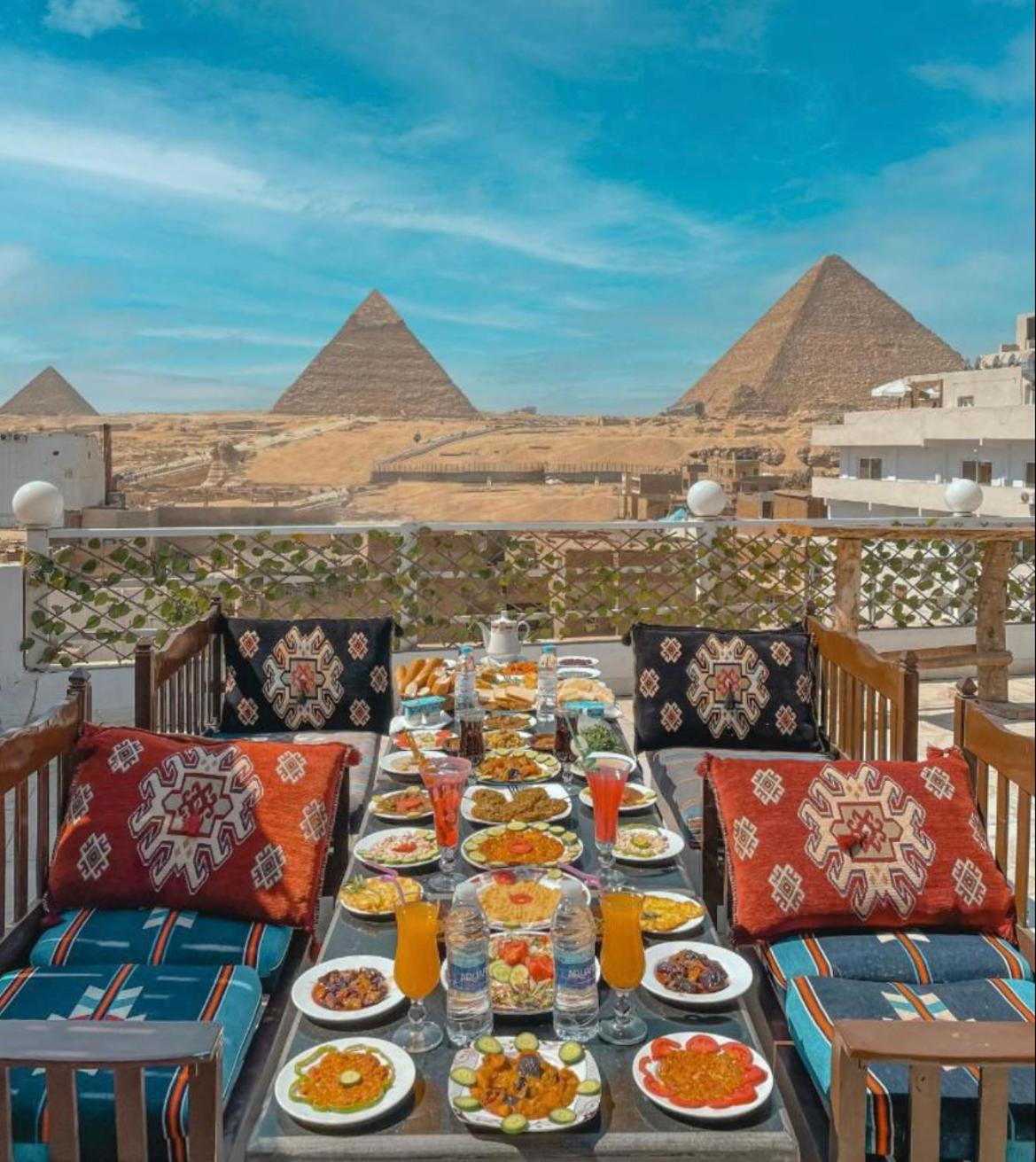 Jimmy Pyramids Hotel Kafrat al Jabal Экстерьер фото
